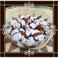 עוגיות שוקולד מושלגות