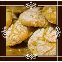 עוגיות לימון מושלגות 